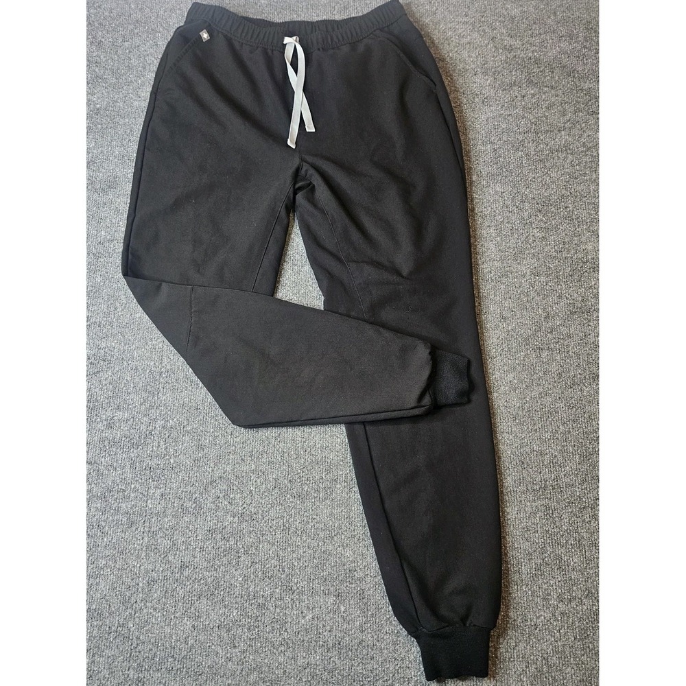 Figs Mens Transen Jogger Scrub Pants Size Medium Black